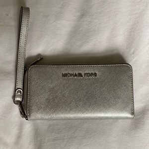 Michael Kors wallet with wrist strap